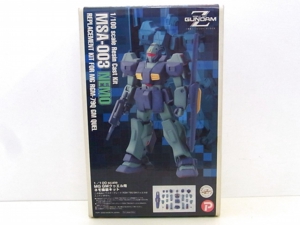 B-CLUB 1/100 MG ジムクゥエル用の ネモ換装キット 外観