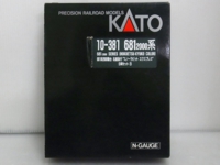 KATO|カトー|鉄道模型|681系 スノーラビットエクスプレスの箱画像。