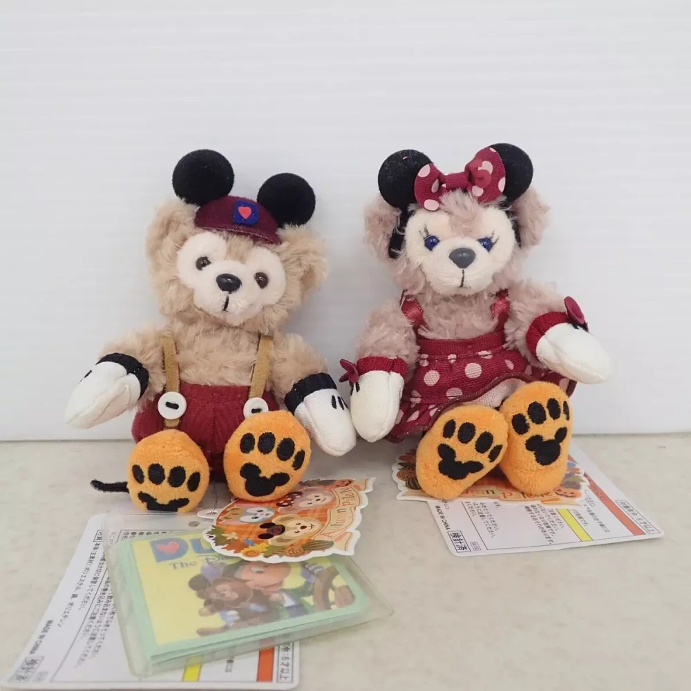買取保障用_ダッフィー シェリーメイ ディズニー ぬいぐるみストラップ オータム・パレット