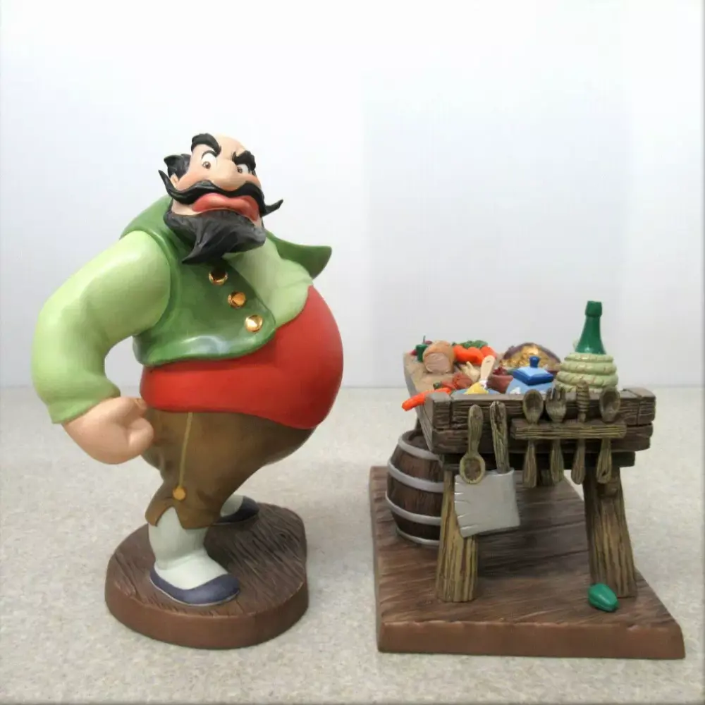 WDCC ディズニーヴィランズ ピノキオ ストロンボリ フィギュアリン “You Will Make Lots of Money for Me!