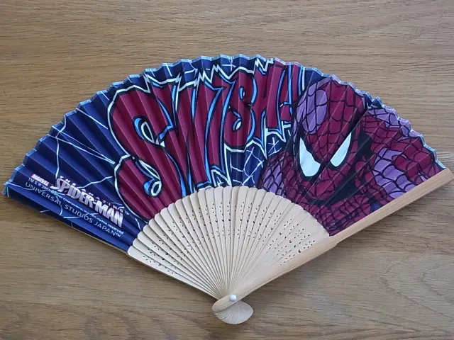 ユニバーサル・スタジオ・ジャパン 販スパイダーマン扇子