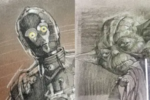 ドゥルー・ストゥルーザン『スター・ウォーズ』複製版画 2点