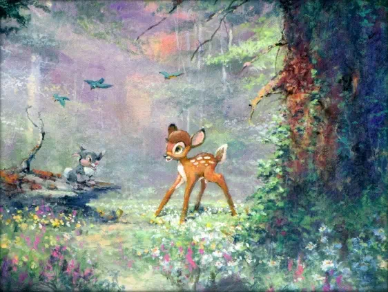 『ディズニーファインアート【バンビ】 ジェームス コールマン