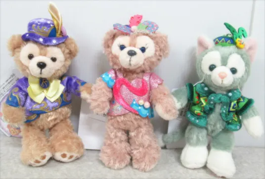 ファッショナブル・イースター ぬいぐるみバッジ