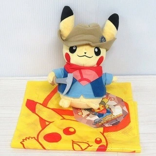 ポケモン化石博物館限定ぬいぐるみ発掘ピカチュウ他多数のグッズをとても綺麗な状態でお譲り頂きました！