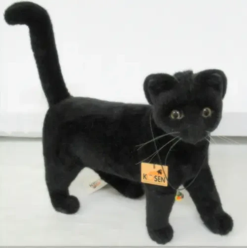 Amazon.co.jp: 黒猫ちゃん ガマ口 ぬいぐるみ マスコット ①
