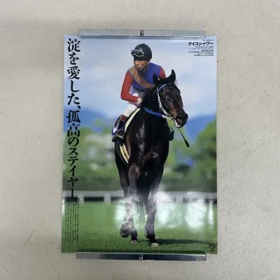 ヒーロー列伝 No.39 ライスシャワー B3ポスター