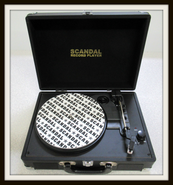 SCANDAL レコードプレーヤー