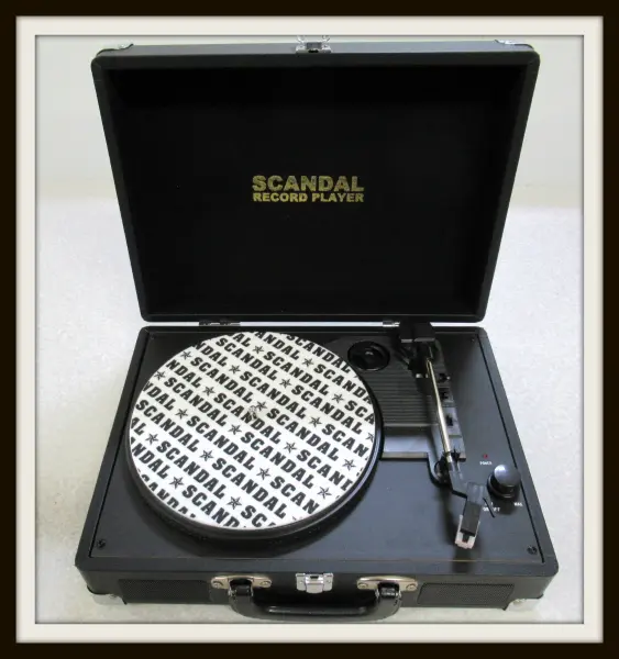 SCANDAL　レコードプレーヤー