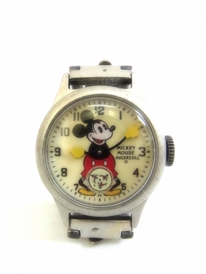 インガソール ミッキー 1933年復刻版手巻き時計を買い取りしました 