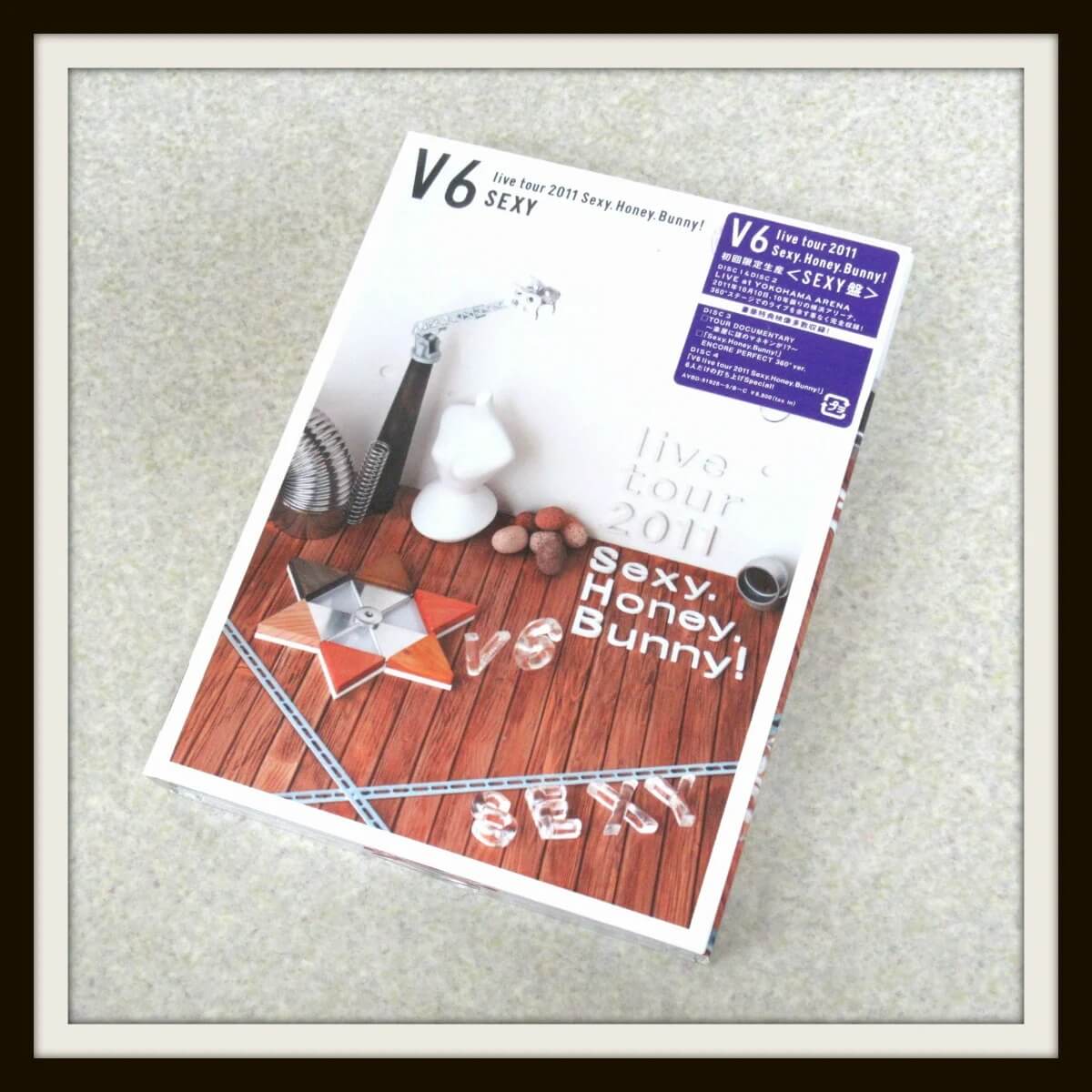 V6 live tour 2011 Sexy.Honey.Bunny! SEXY盤 DVD初回生産限定