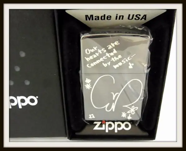 藍井エイル オリジナル ZIPPO ブラックミラー