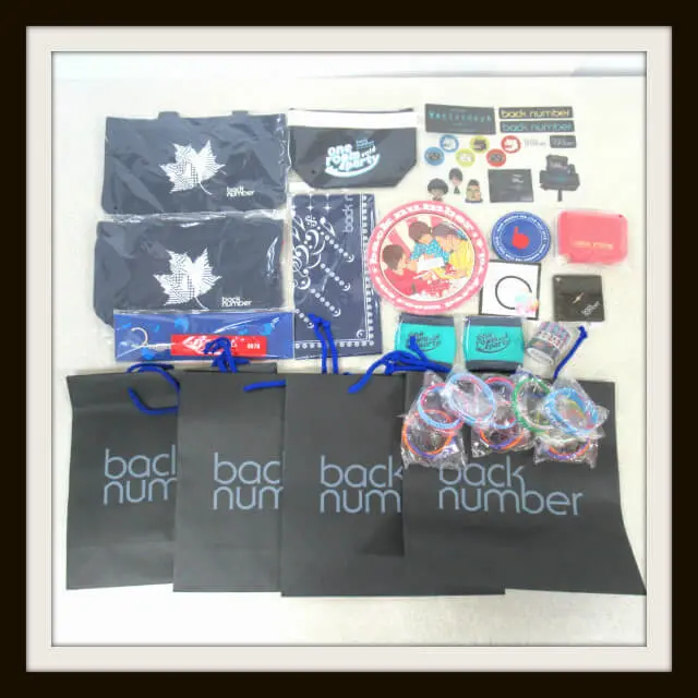 back number グッズ 買取ギャラリー | 良盤ディスク