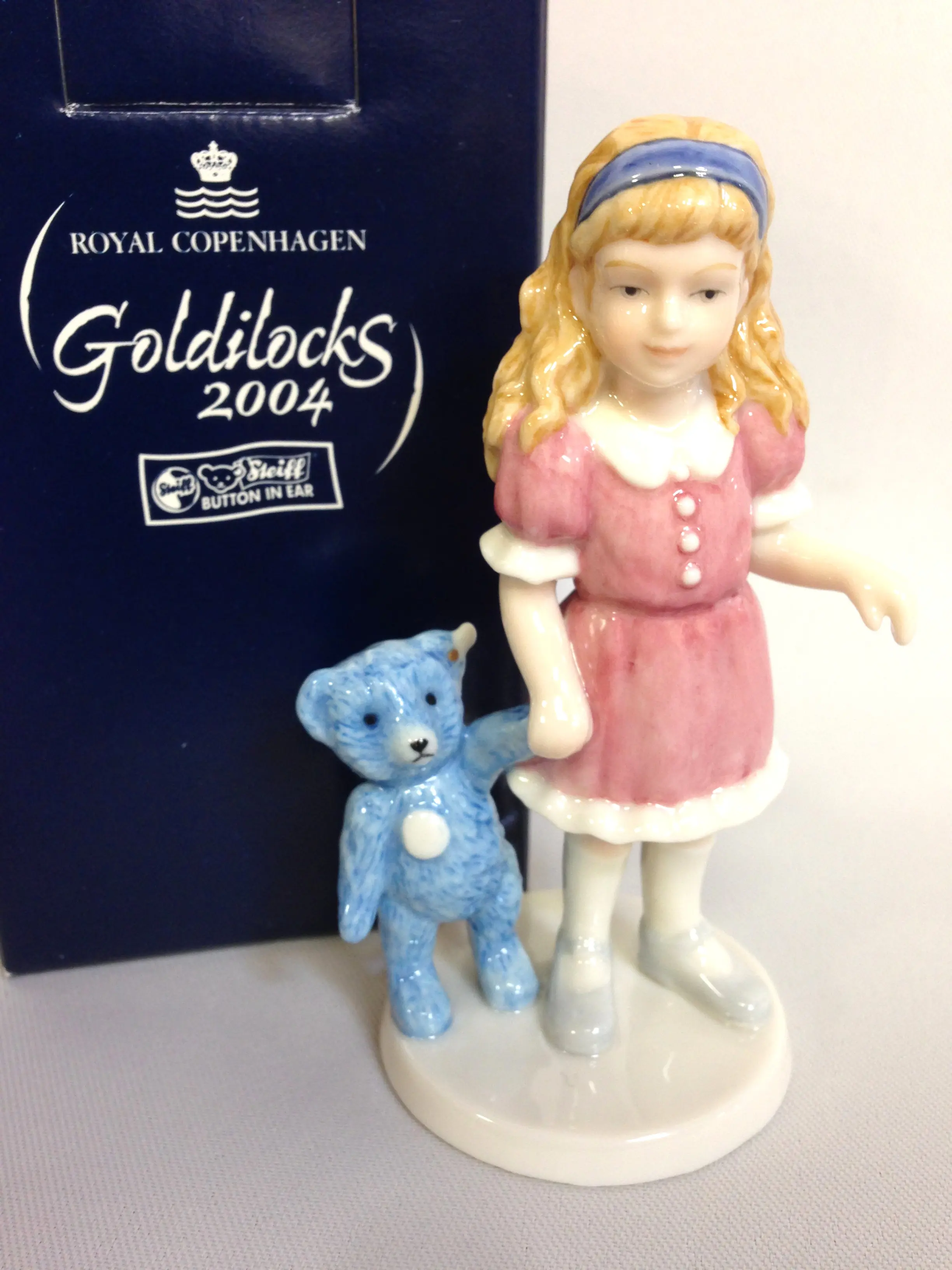 テディベア シュタイフ ロイヤルコペンハーゲン ゴルディロックス Goldilocks フィギュア