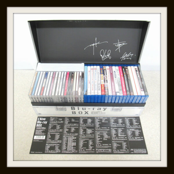 L'Arc～en～Ciel L’Aive Blu-ray BOX -Limited Edition-完全生産限定盤