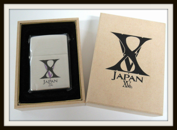 15周年メモリアル Zippo シリアルNo入　X JAPAN