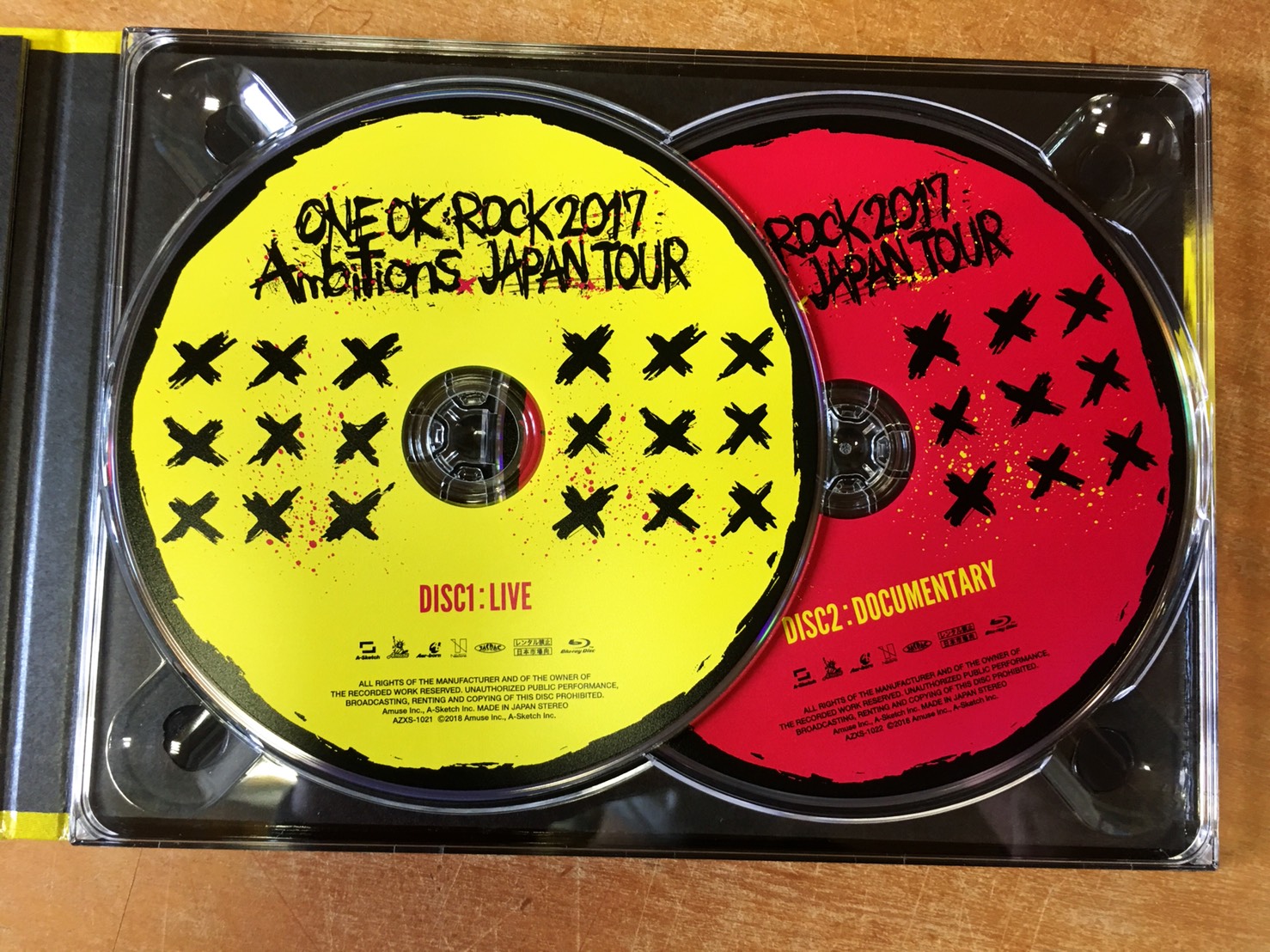 One Ok Rock 17 Ambitions Japan Tour Blu Rayの紹介 パート2 ネタバレ注意 良盤ディスク