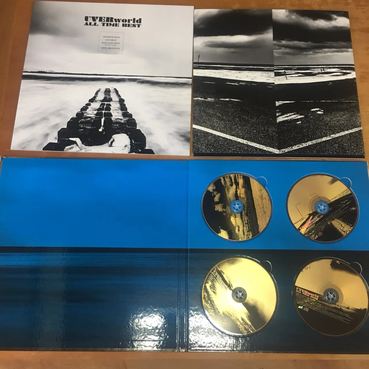 UVERworldのベストアルバム 「ALL TIME BEST」 完全生産限定盤