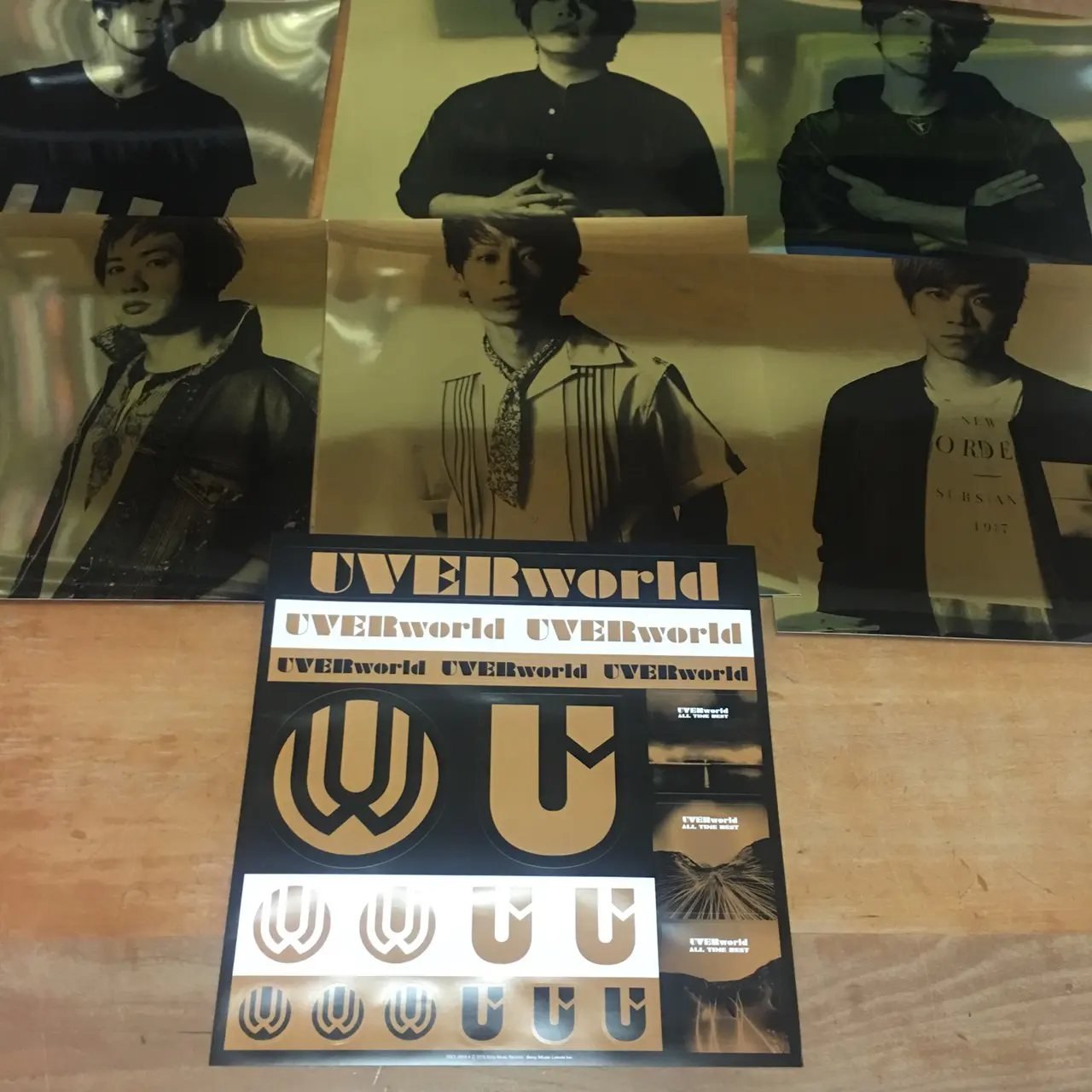 UVERworldのベストアルバム 「ALL TIME BEST」 完全生産限定盤ゲット