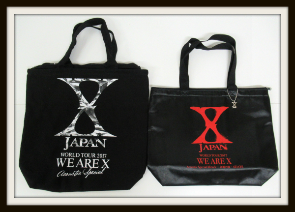 X JAPAN バッグ WORLD TOUR 2017 WE ARE X1