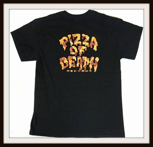 WANIMA ピザ柄 Tシャツ PIZZA OF DEATH