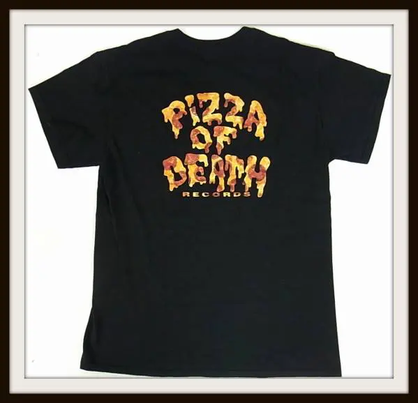 WANIMA ピザ柄 Tシャツ PIZZA OF DEATH