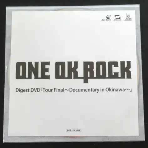 ワンオク  ツアーダイジェストDVD レア