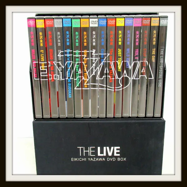 矢沢永吉 THE LIVE DVD BOX | nate-hospital.com