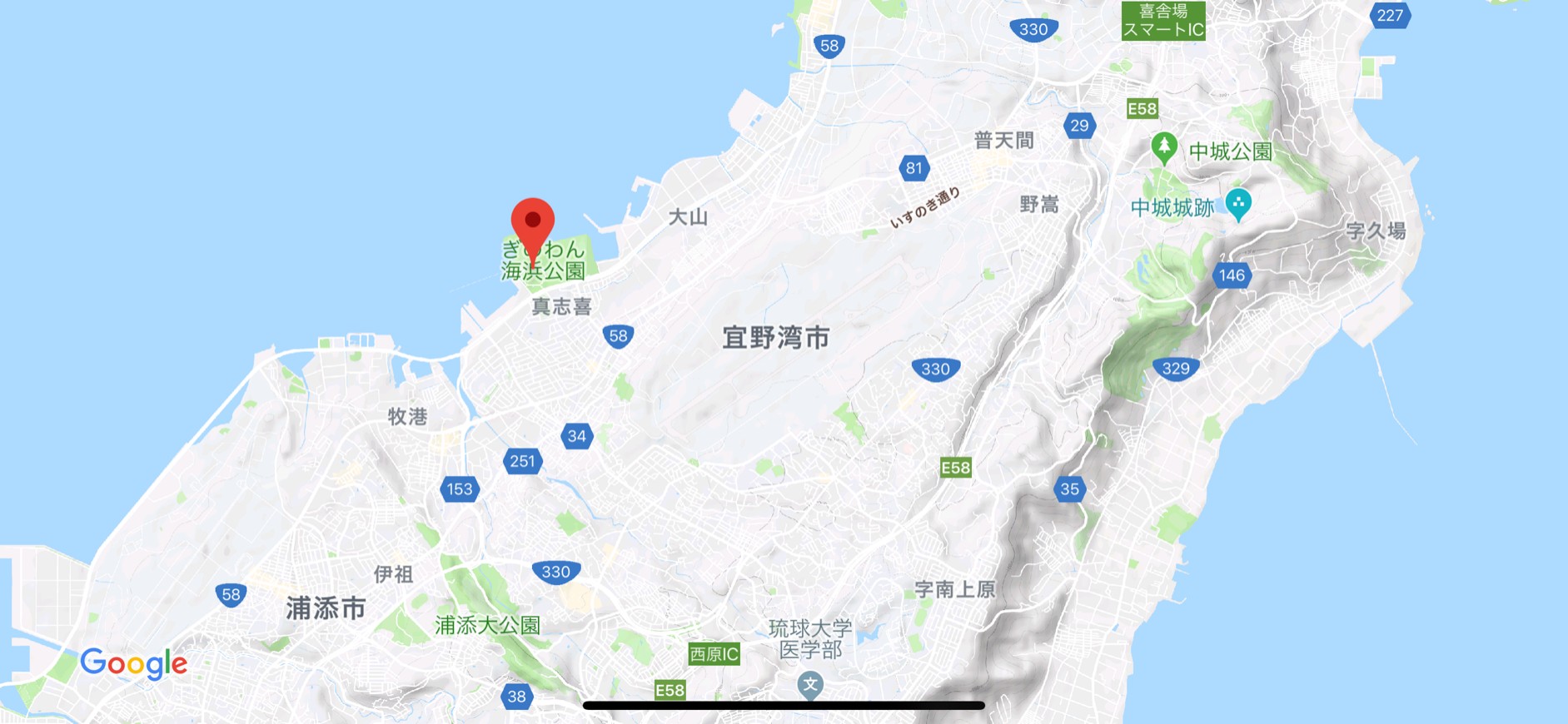 ONE OK ROCK 2019 – 2020 “Eye of the Storm” JAPAN 沖縄コンベンションセンター展示棟 地図2