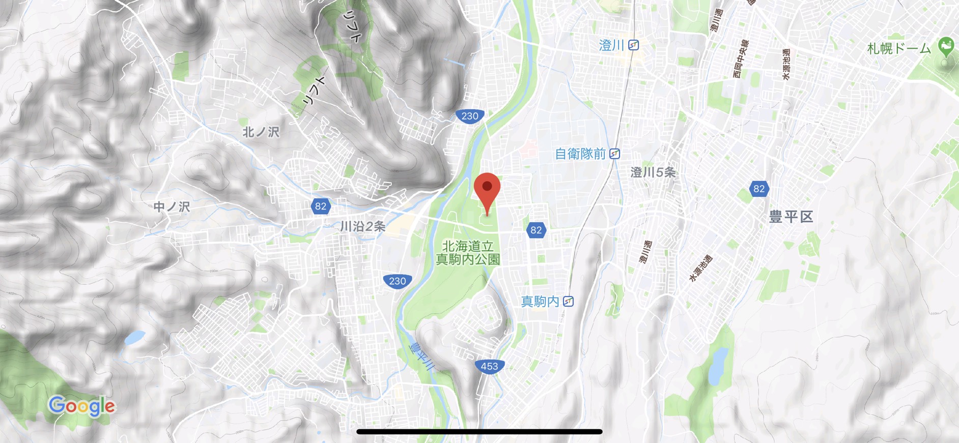 ONE OK ROCK 2019 – 2020 “Eye of the Storm” JAPAN TOUR 真駒内セキスイハイムアイスアリーナ 地図2