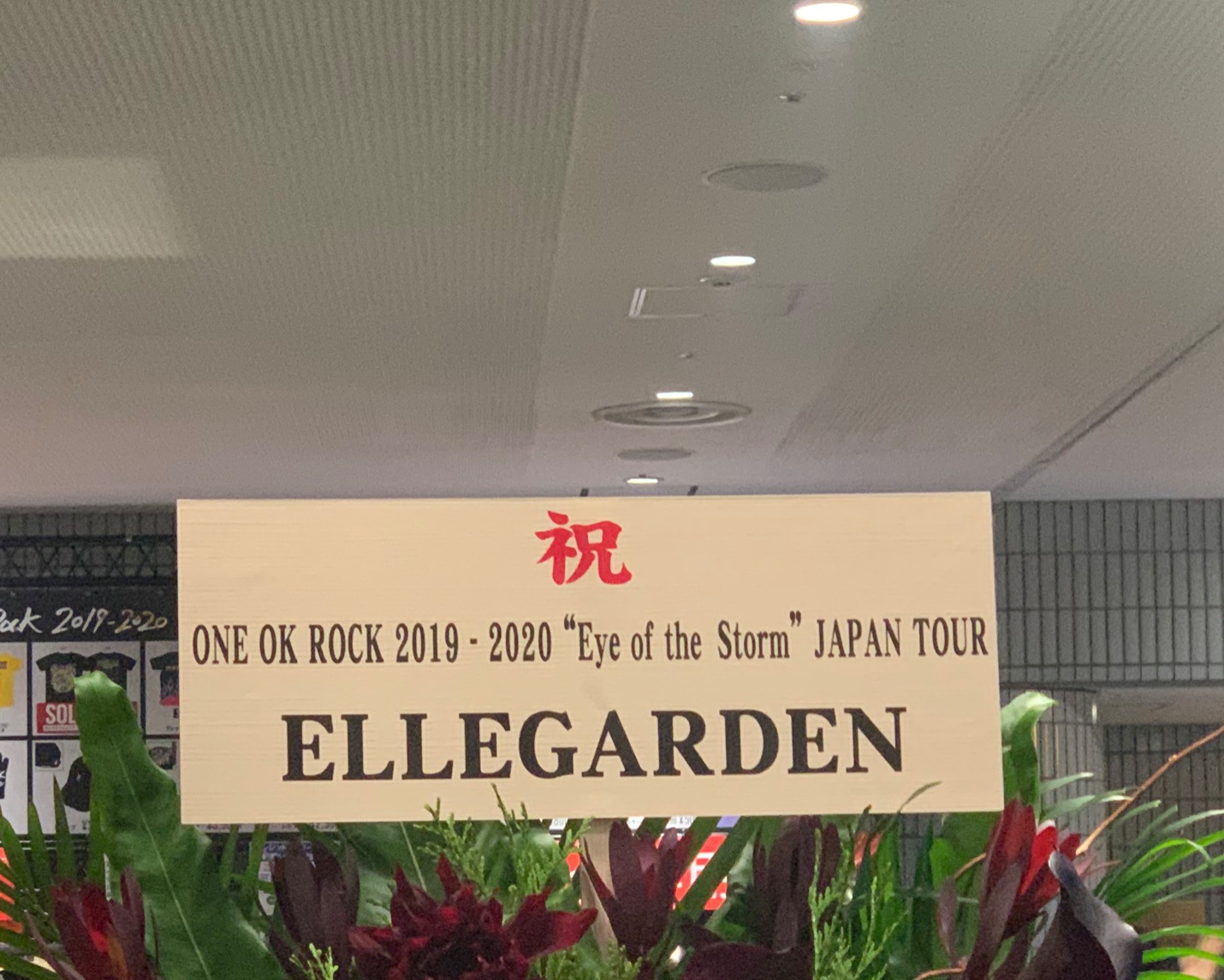 one ok rock eye of the storm tour 横浜アリーナ 参戦2