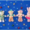 東京ディズニーシー ダッフィー&フレンズ 最新 グッズ 2019 クリスマス ダッフィー シェリーメイ ジェラトーニ ステラルー TDS ぬいぐるみバッジ