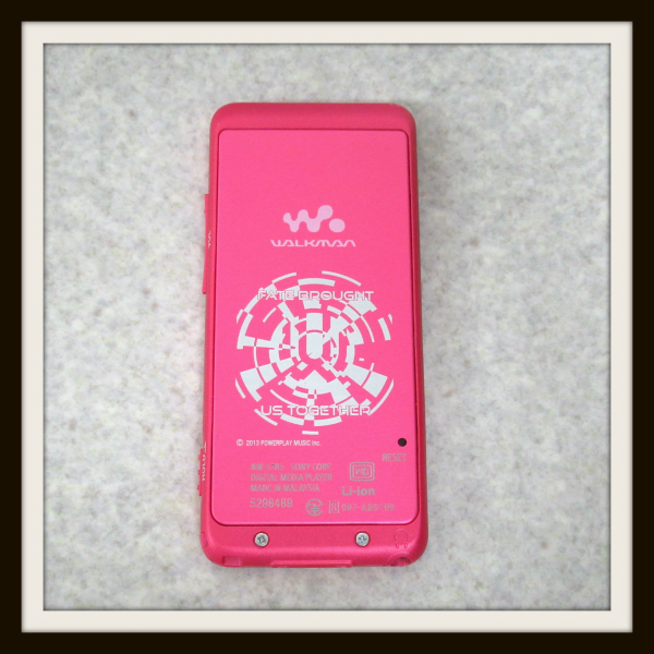 UVERworld モデル ウォークマン Sシリーズ NW-S785 16GB ピンク SONY Neo SOUND WAVE 1