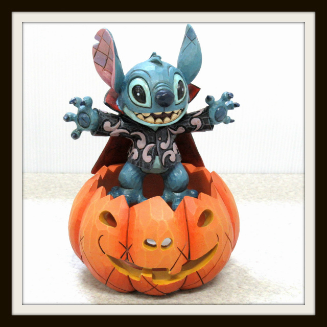送料無料 新品 リロ スティッチ 特大フィギュア ハロウィン ディズニーストア その他人形