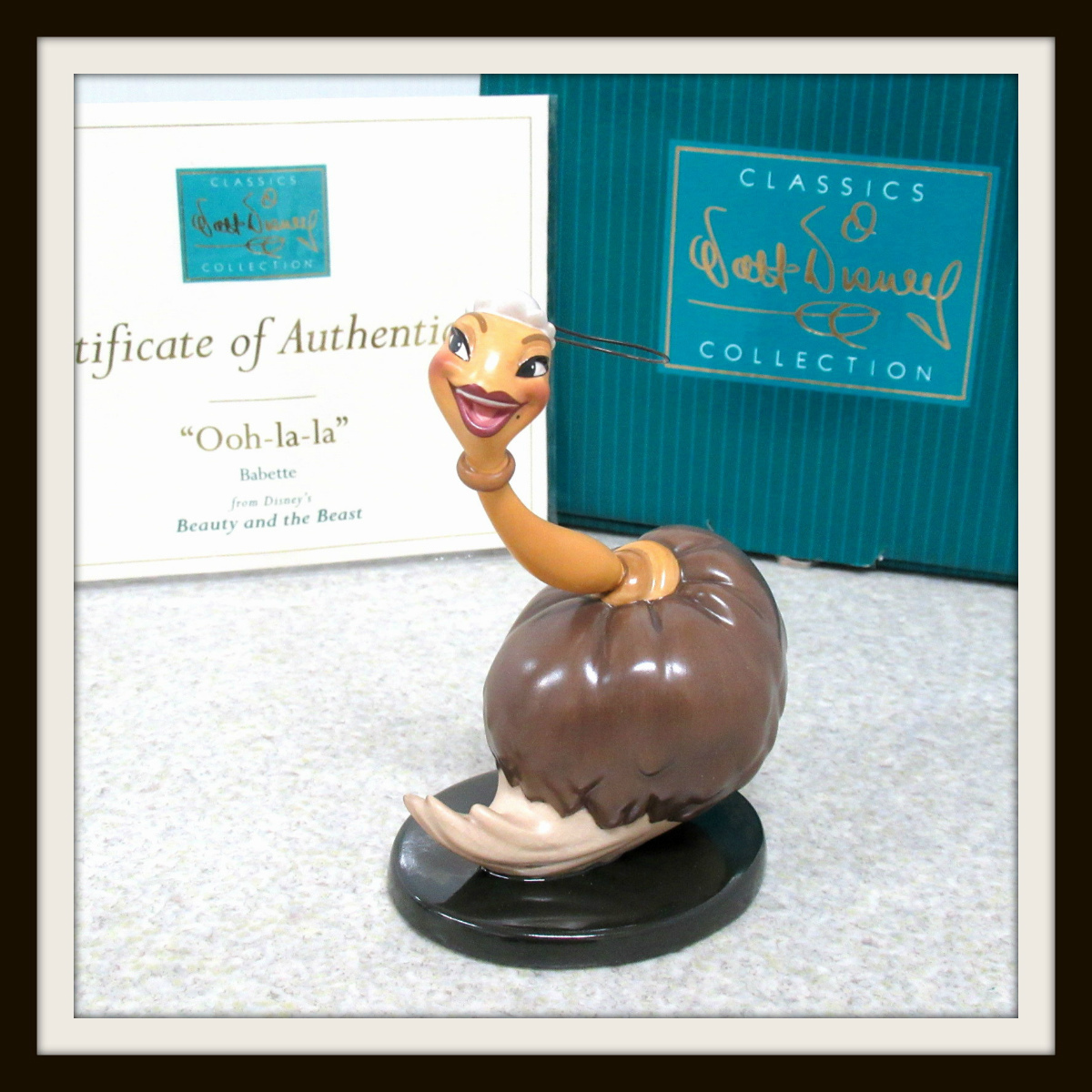 WDCC☆美女と野獣 バベット☆Beauty and the Beast Babette☆Ooh-la-la フィギュア 買取 三月うさぎの森