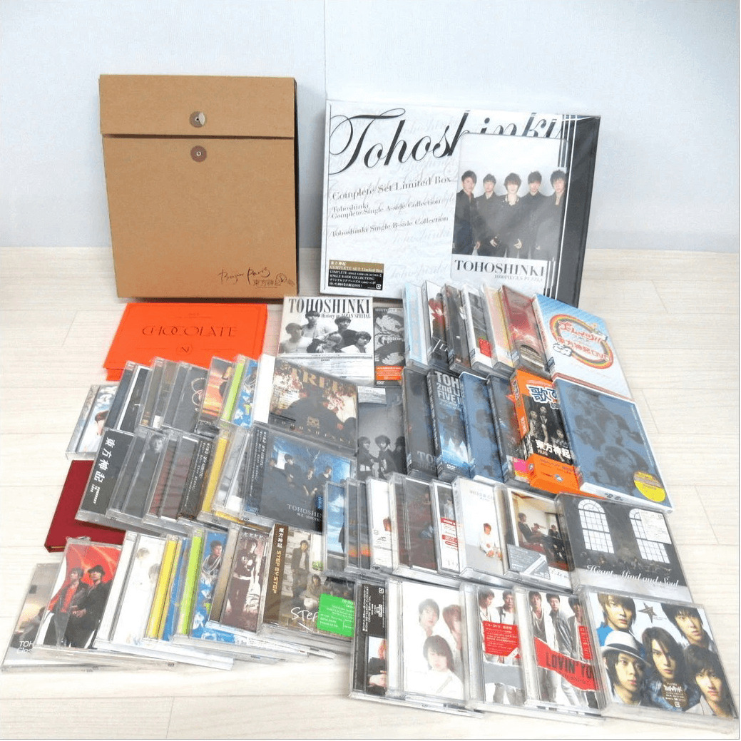 東方神起 グッズ買取価格表 良盤ディスク