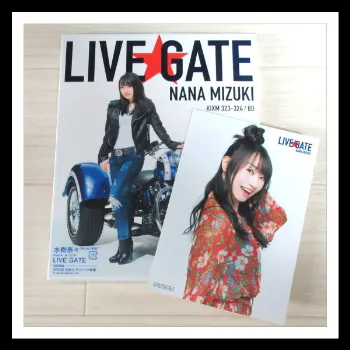 水樹奈々 LIVE GATE(Blu-ray Disc)ブロマイド付