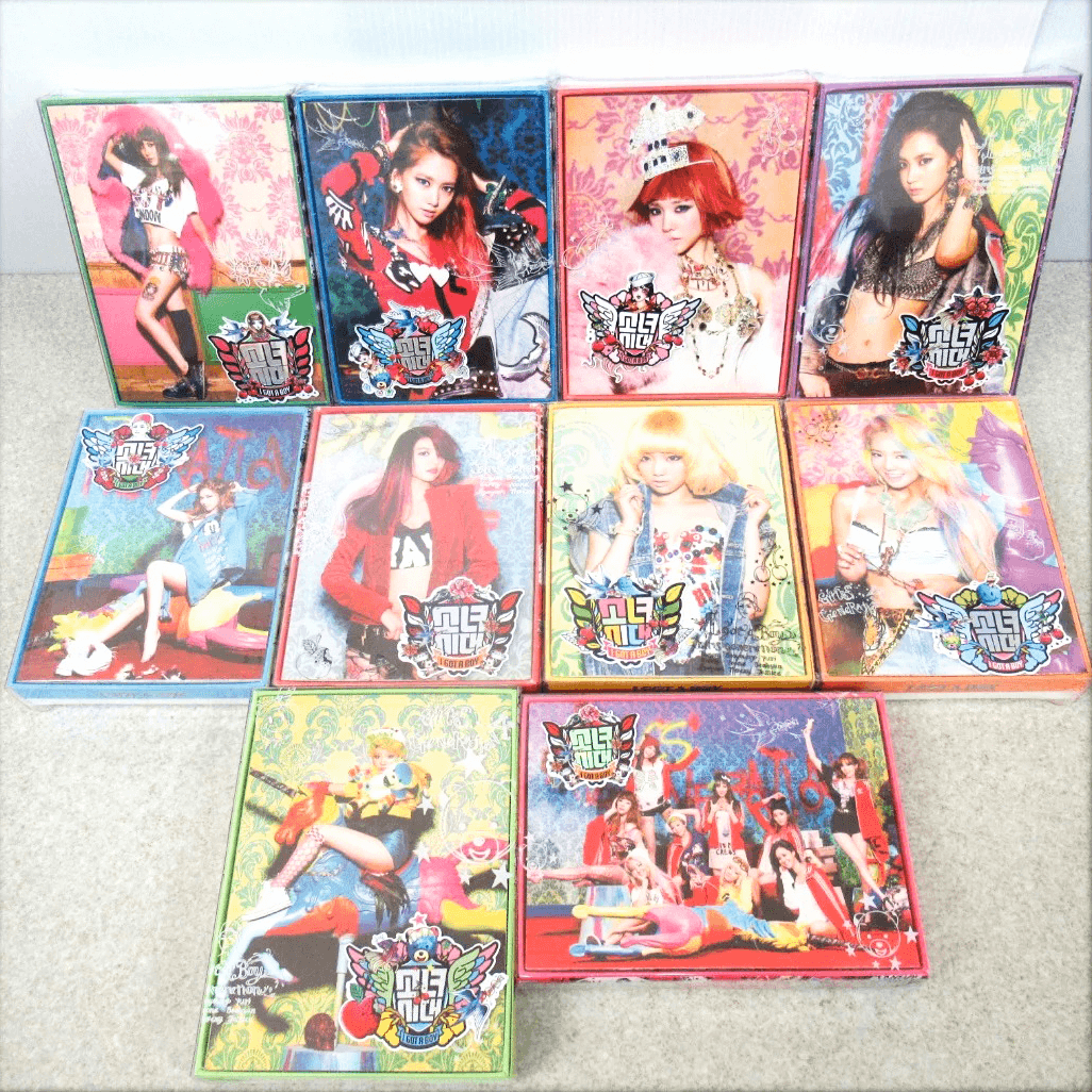 I GOT A BOY CD 10種