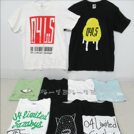 04 Limited Sazabys Tシャツ