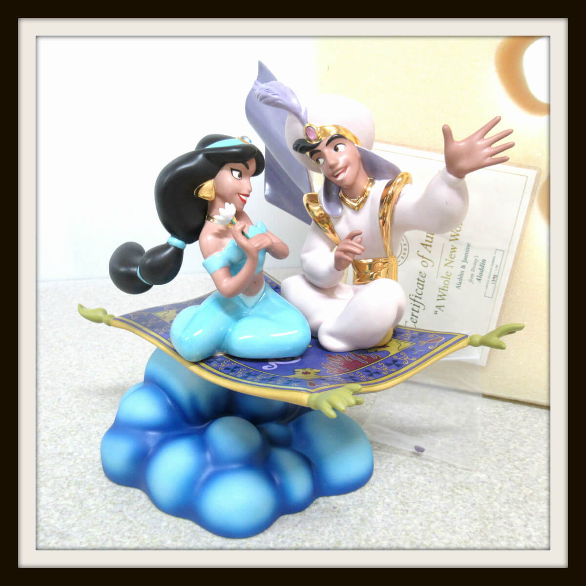 WDCC 限定1992体 A Whole New World アラジン&ジャスミン