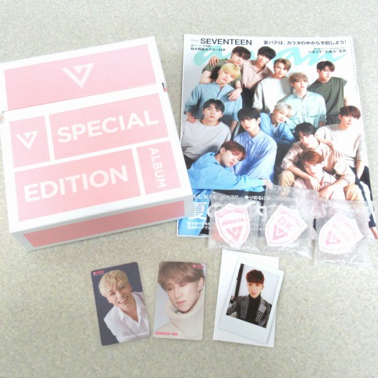 SEVENTEEN Love & Letter Special Edition CD+DVD 他 グッズ大量