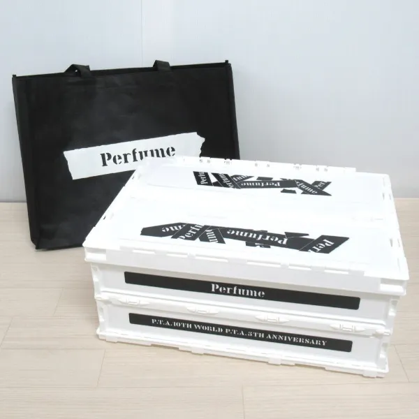 Perfume 思い出ボックス 折りたたみコンテナ&付属バックセット Perfume 思い出ボックス 折りたたみコンテナ&付属バックセット
