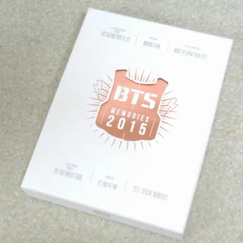 DVD 防弾少年団 BTS Memories Of 2015 日本語字幕 タワーレコード限定