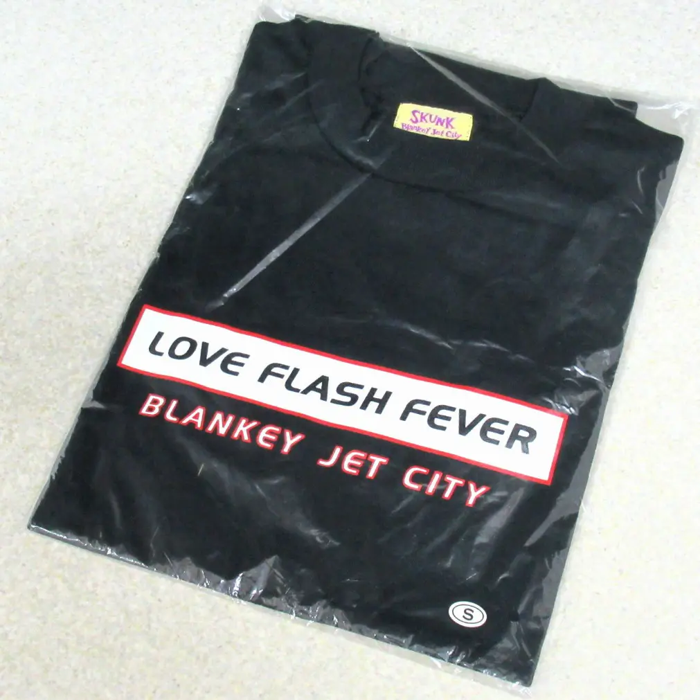 BLANKEY JET CITY ロゴ Tシャツ Sサイズ LOVE FLASH FEVER