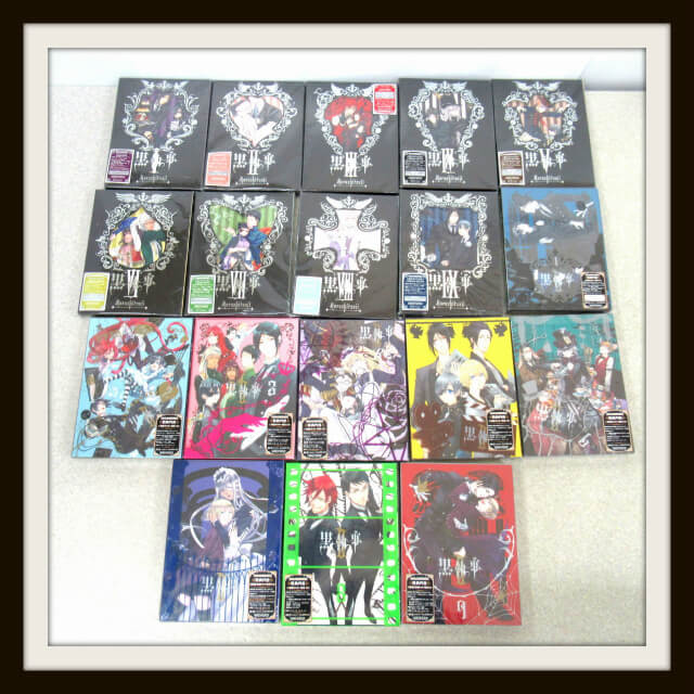 黒執事 黒執事2 イベント DVD 19枚キャラソンCD BOX