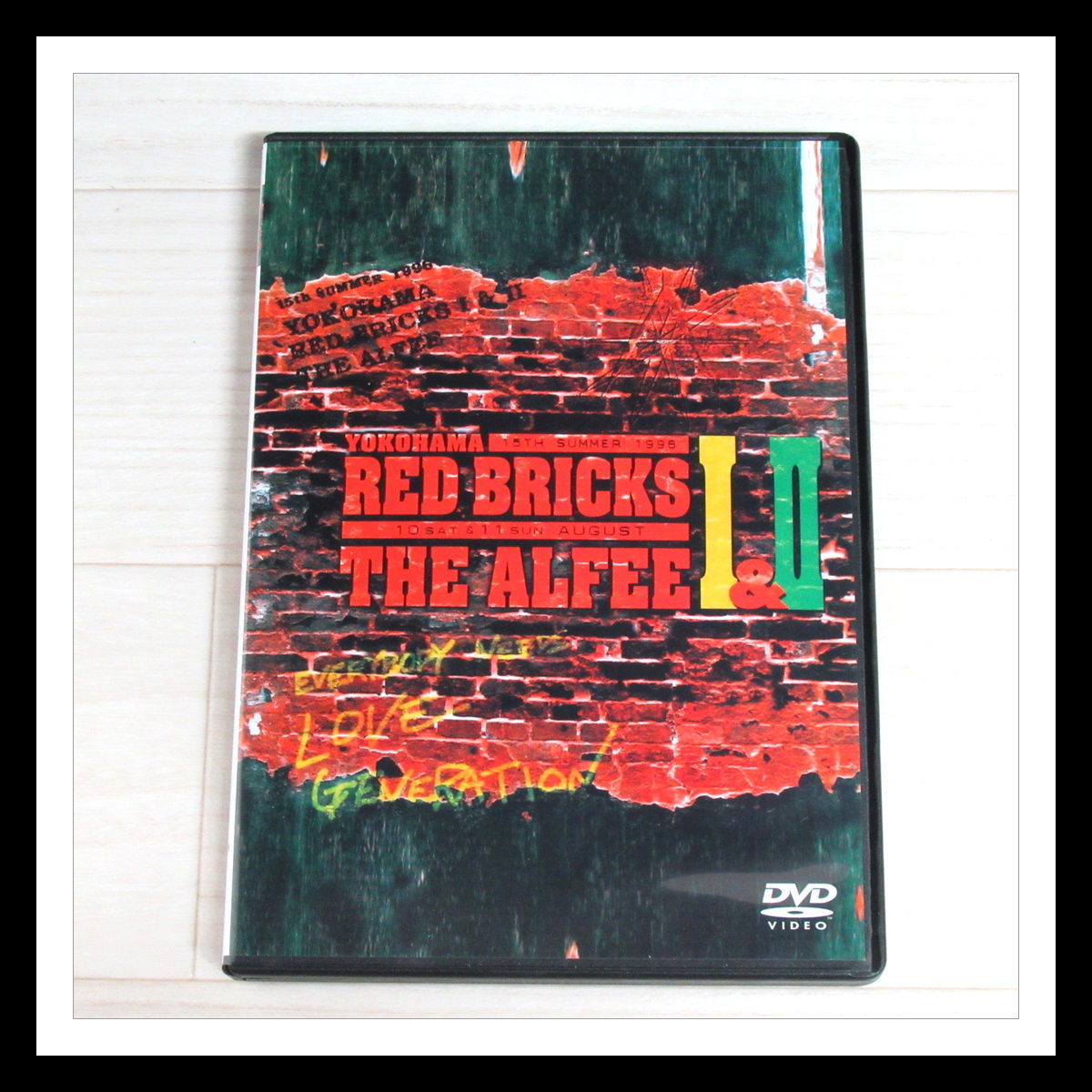 DVD THE ALFEE '96 YOKOHAMA RED BRICKS Ⅰ&Ⅱ 15th Summer 1996 2枚組