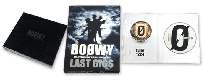 買取アイテム　BOOWY　DVD