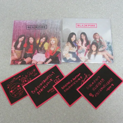 BLACKPINK イベント限定盤 CD2種＋メッセージカード4枚