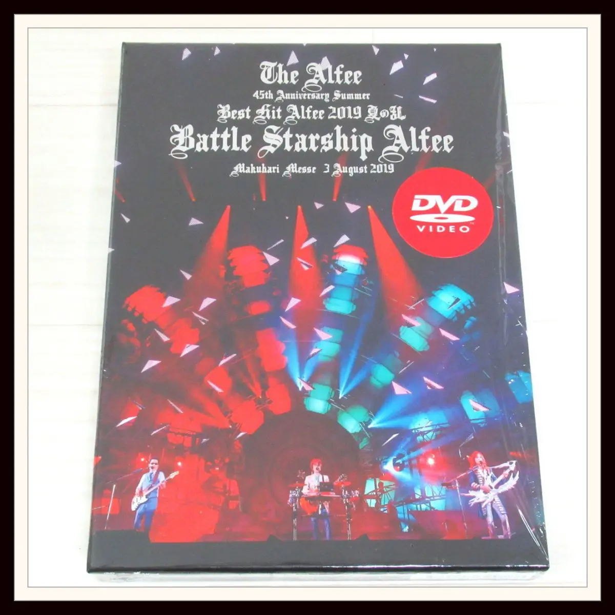 THE ALFEE 45th Anniversary Summer Best Hit Alfee 2019 夏の乱 Battle Starship Alfee Makuhari Messe 2019 DVD 