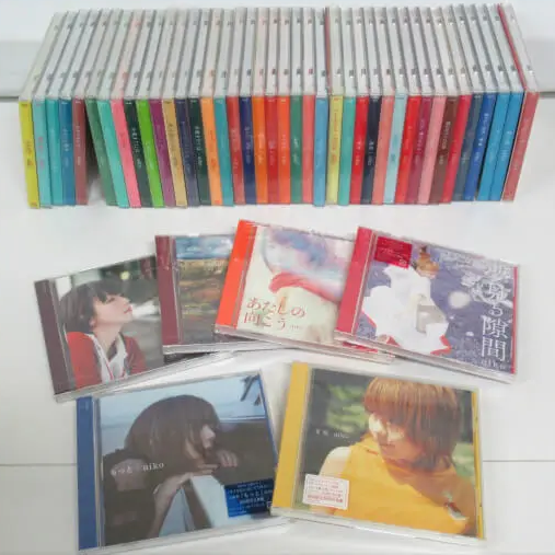宅配買取】aikoのCD46枚セット（初回限定盤、カラートレイ仕様、未開封